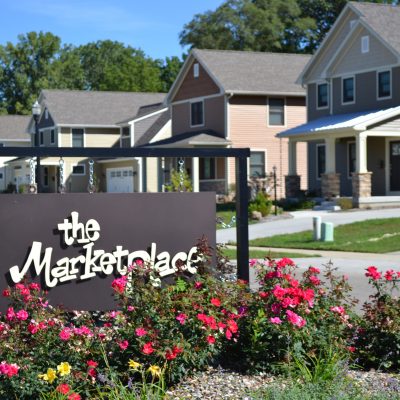 marketplace sign